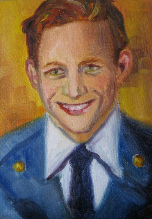 Dad in U.S. Air Force Uniform