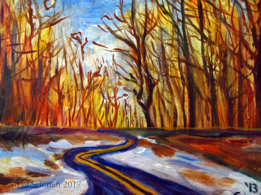 Winding Road Catoctin State Park with watermark