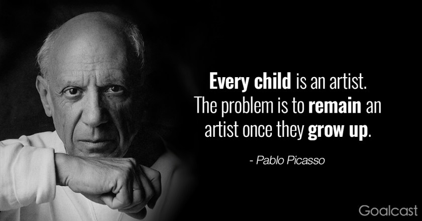 Picasso-quotes-every-child-is-an-artist