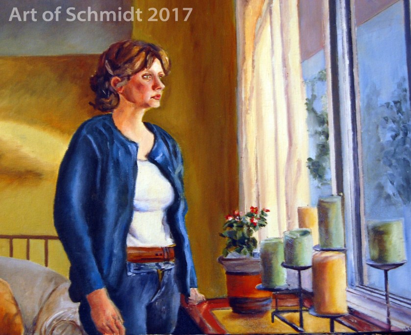 Let Your Soul Be Your Pilot, Self-portrait