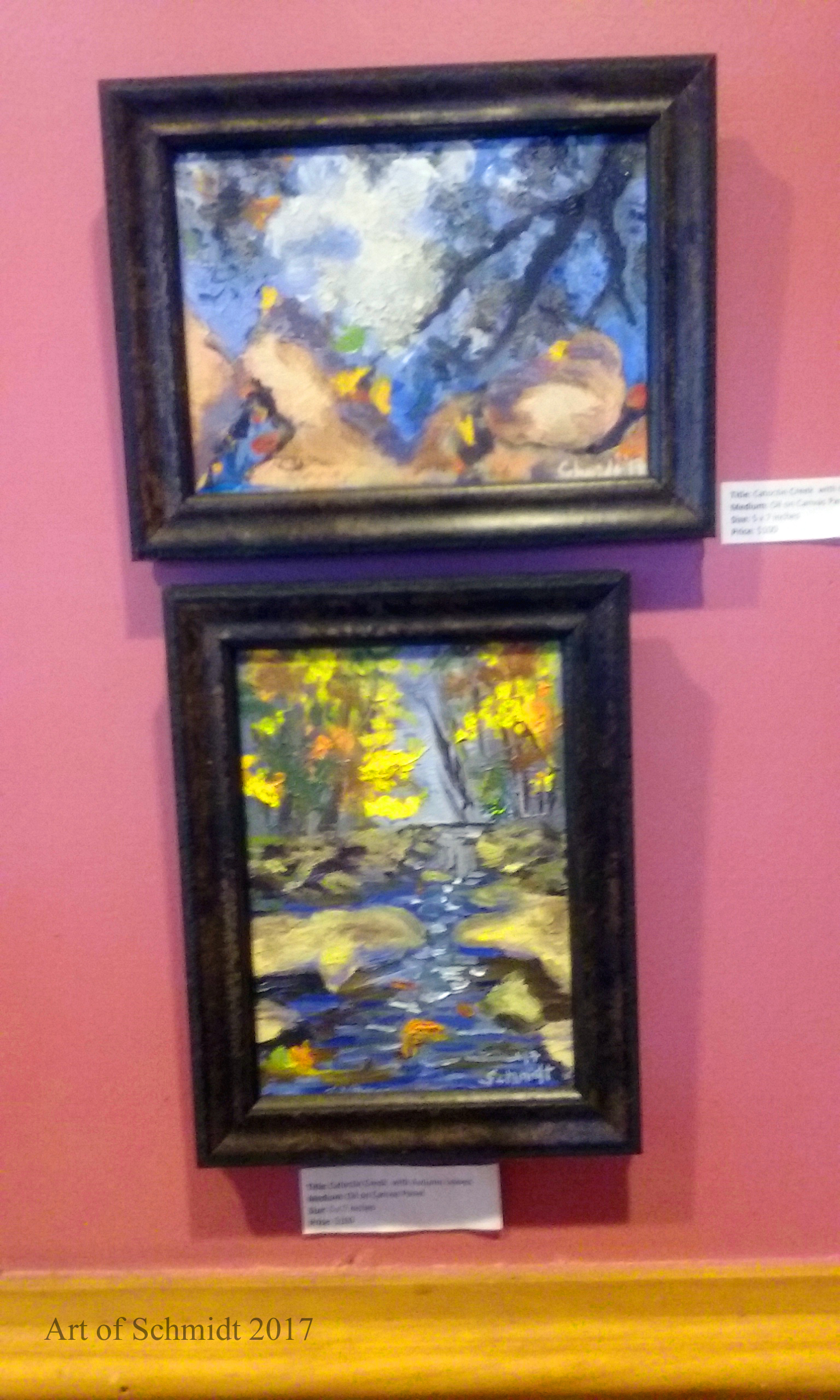 Bollinger's Art Exhibit, flat