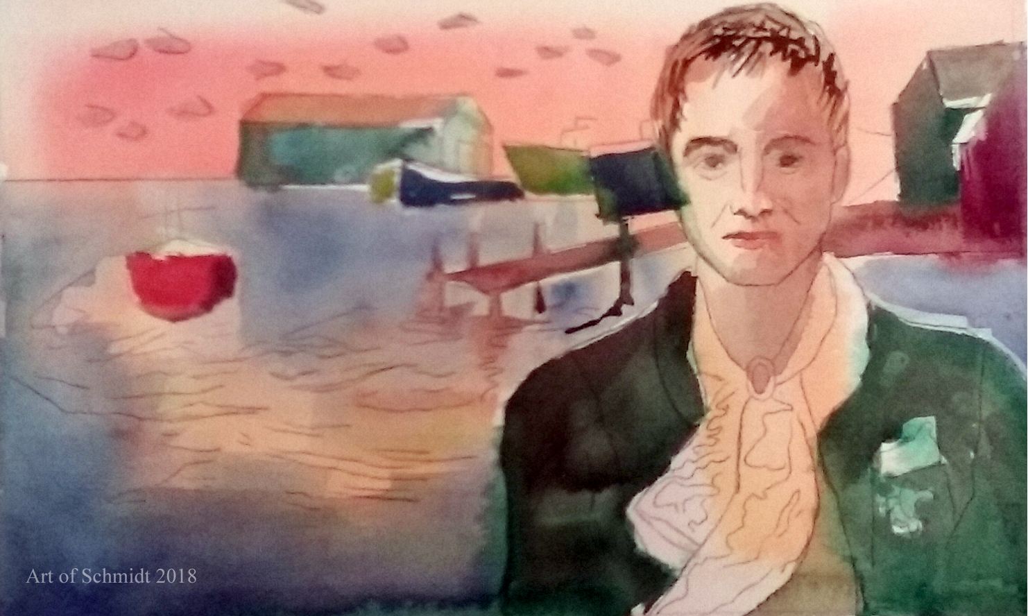 Sting's Biographical Portrait #1, flat