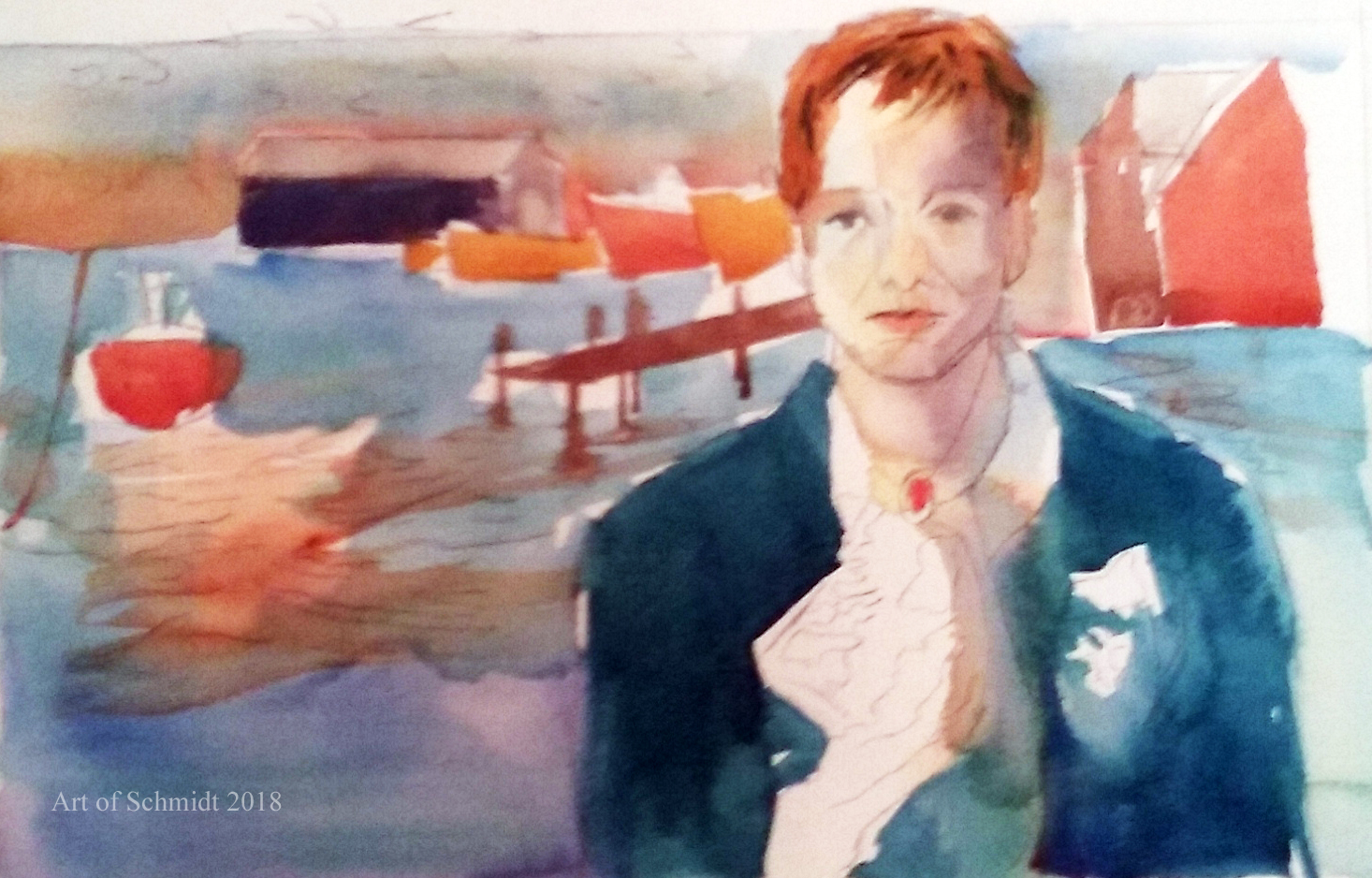 Sting's Biographical portrait version #2, flat