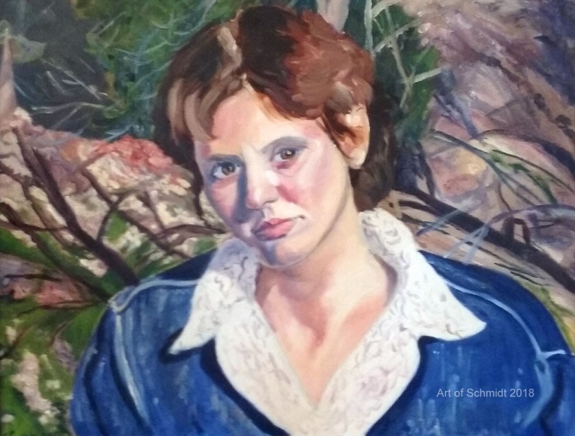 self-portrait 2005, flat