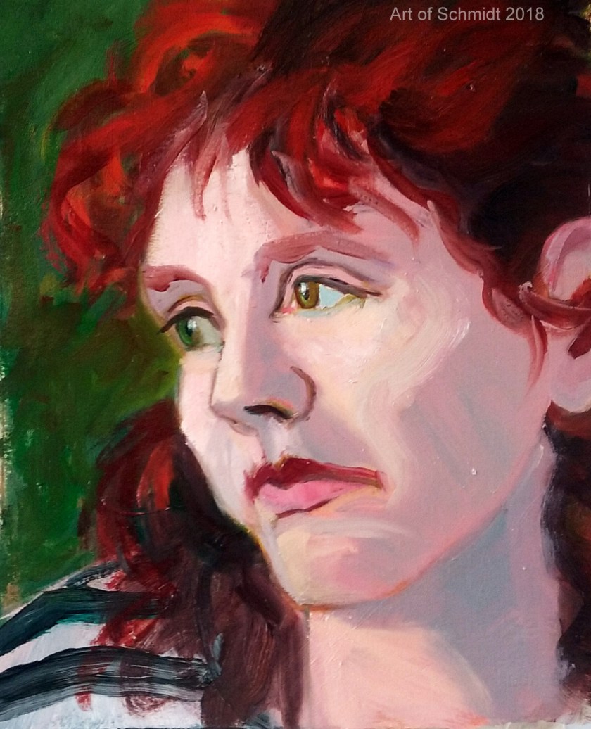 self-portrait 2018m flat