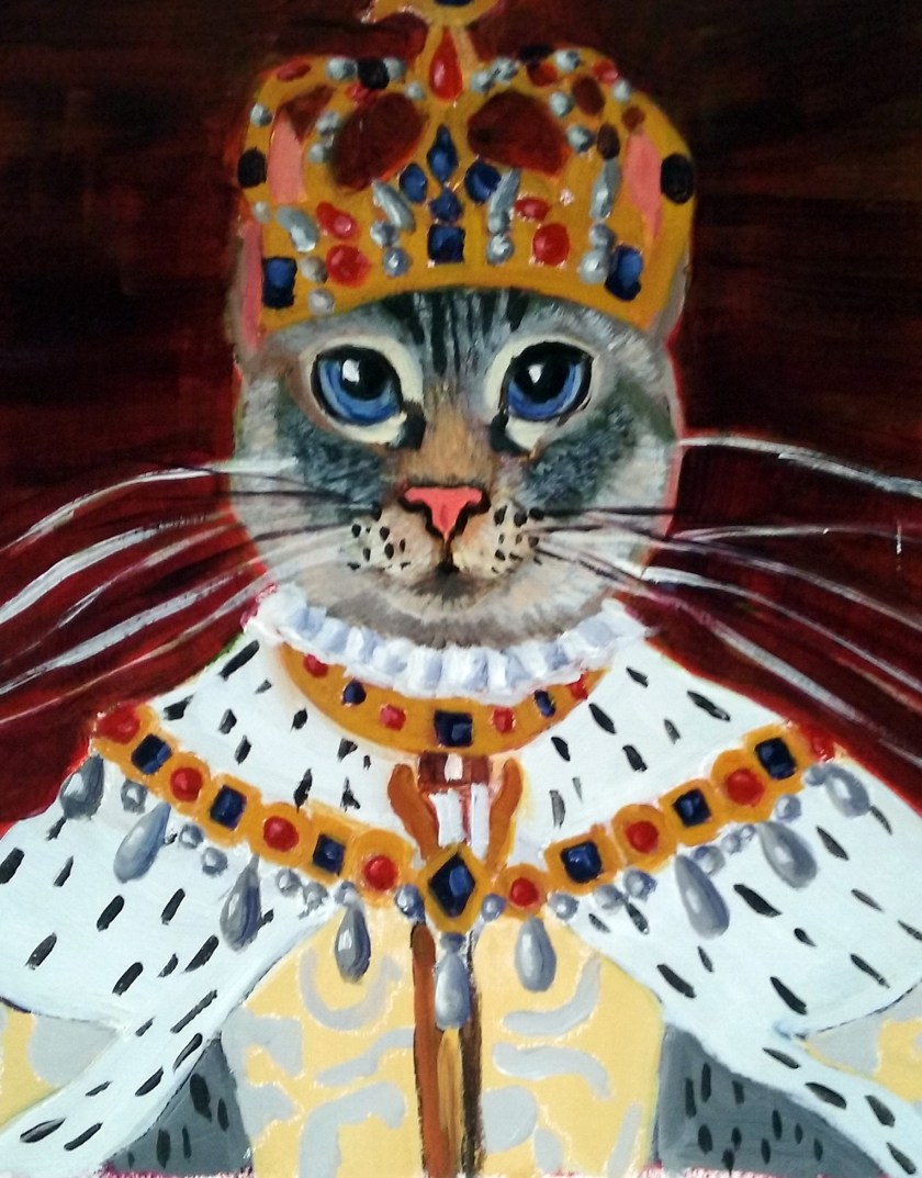 Bandit, full portrait, color sketch 2