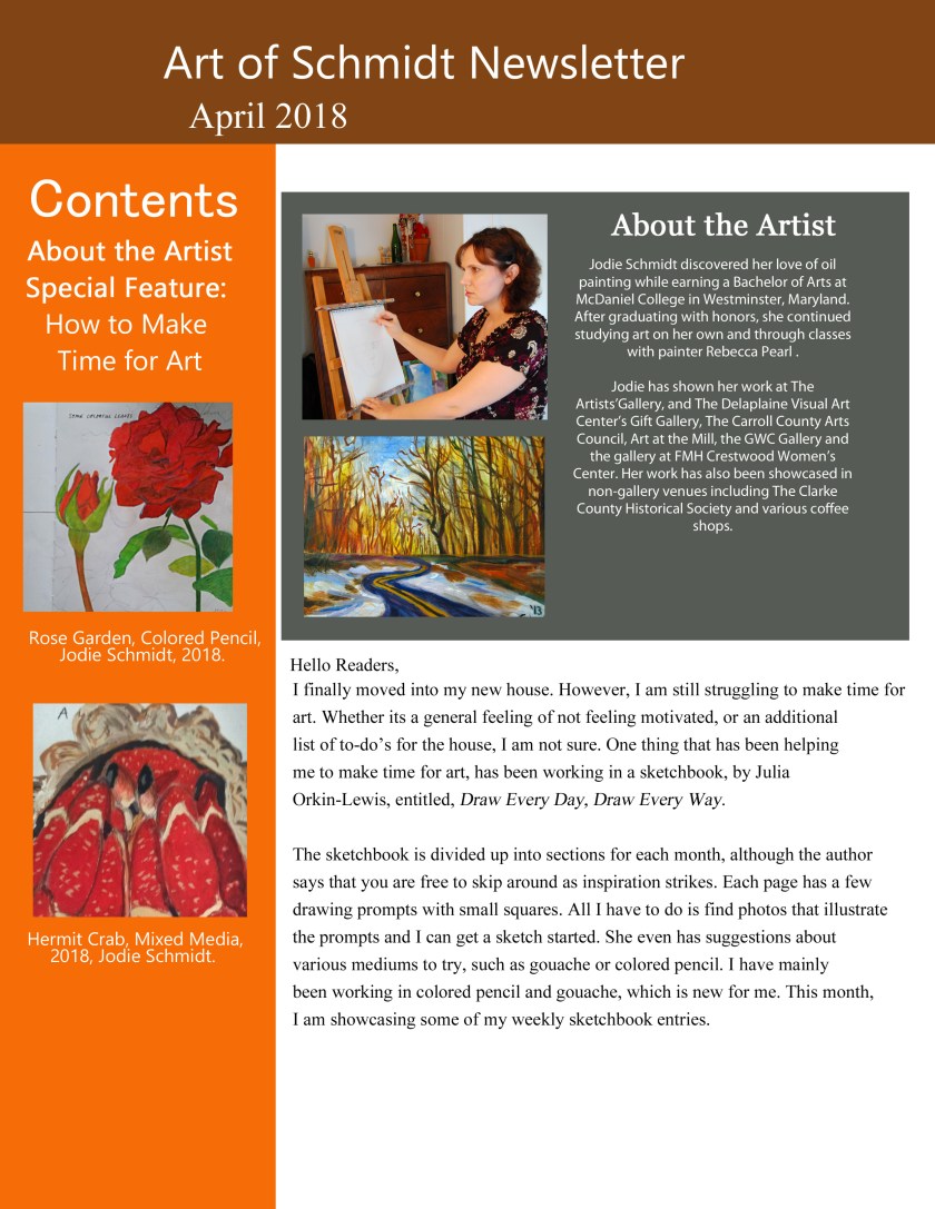 Art of Schmidt Newsletter, May, final