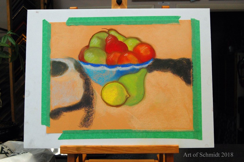 Jean's fruit still life, flat