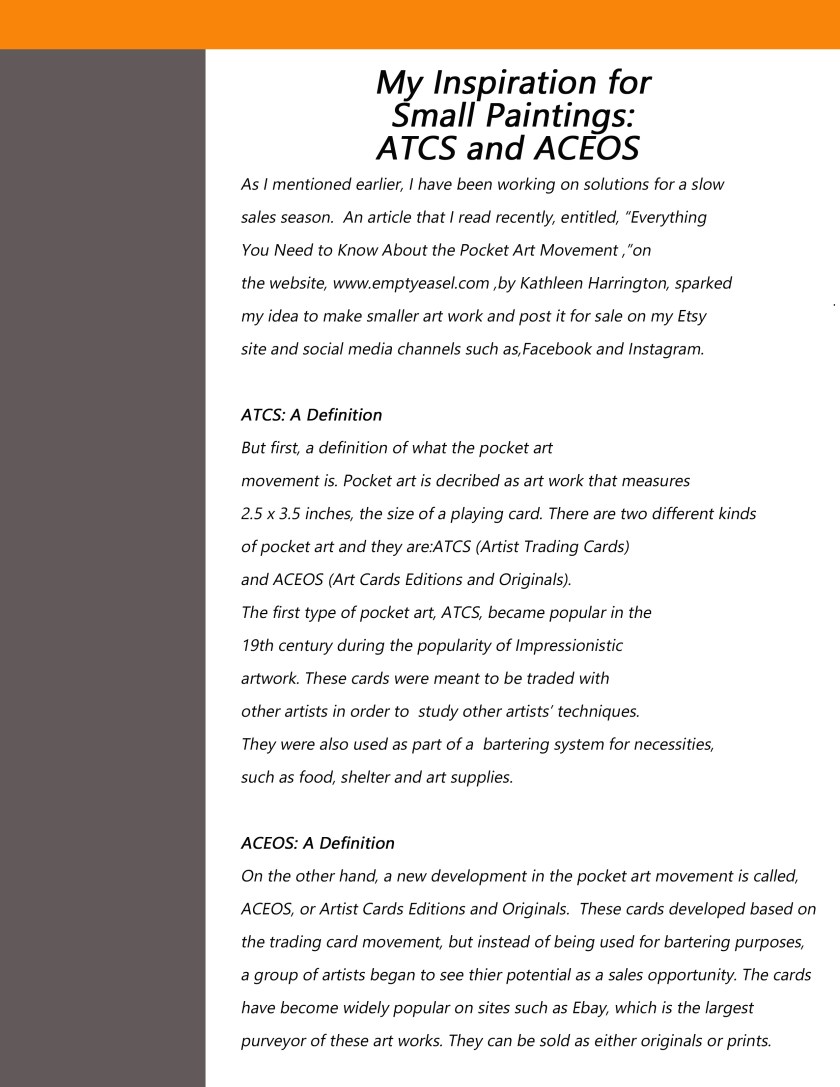 Art of Schmidt, July 2018, page 3, pocket art