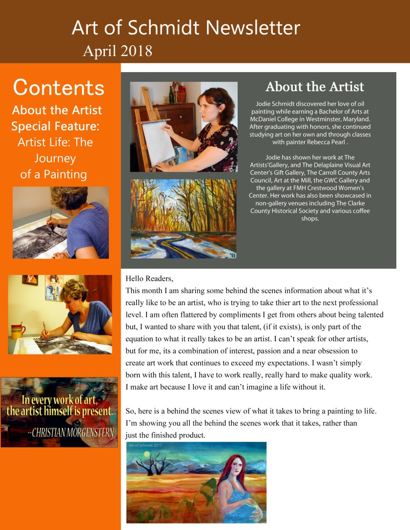 Art of Schmidt Newsletter, August 2018, final, flat, 1