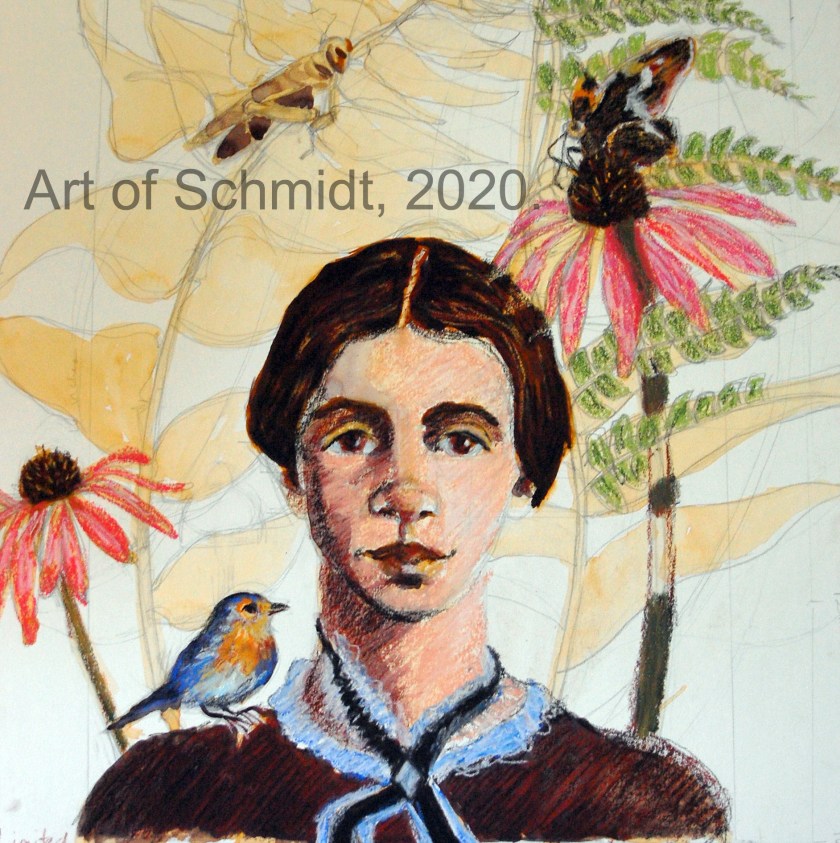 Emily Disckinson, flat, portrait, 1_edited-1