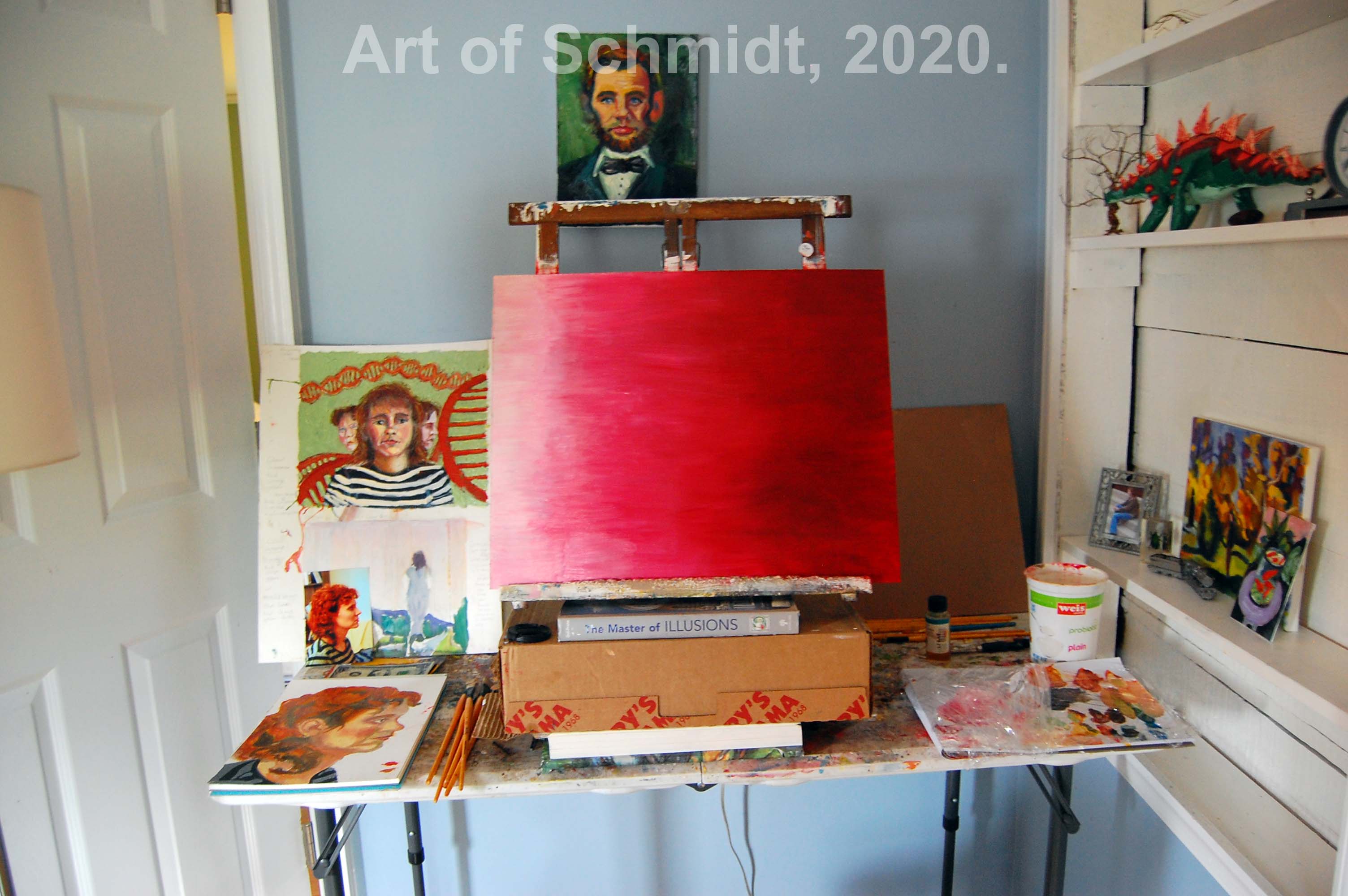 The world, gradient, small