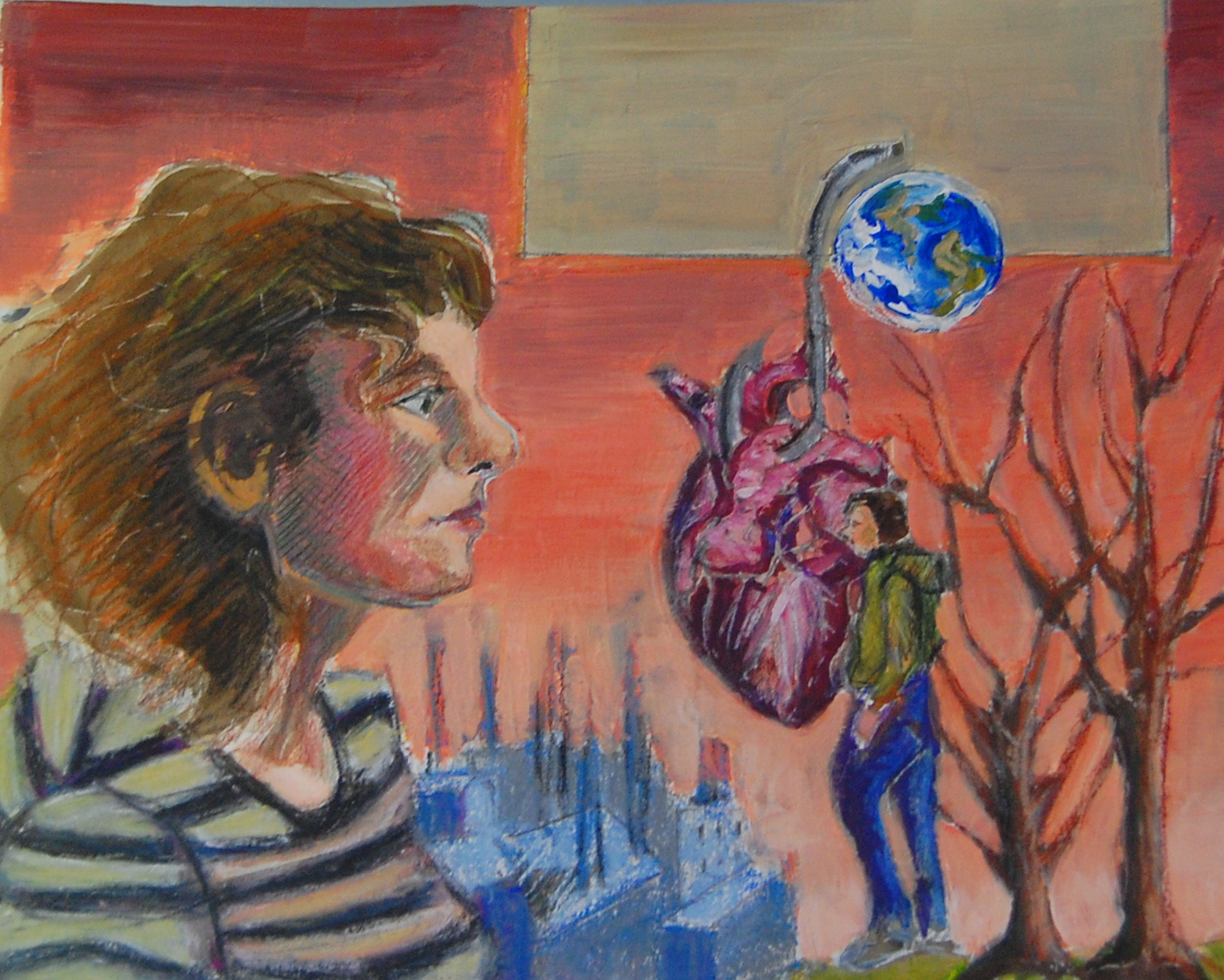 The world is too much with us, flat