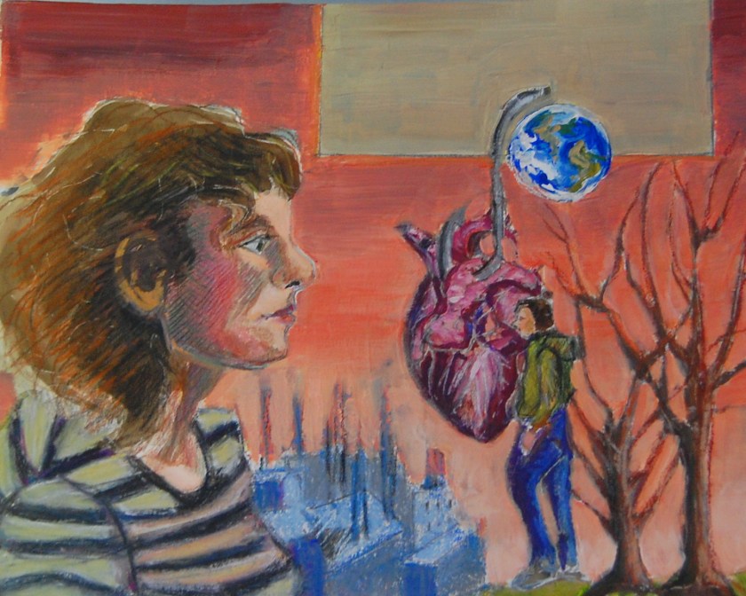 The world is too much with us, flat