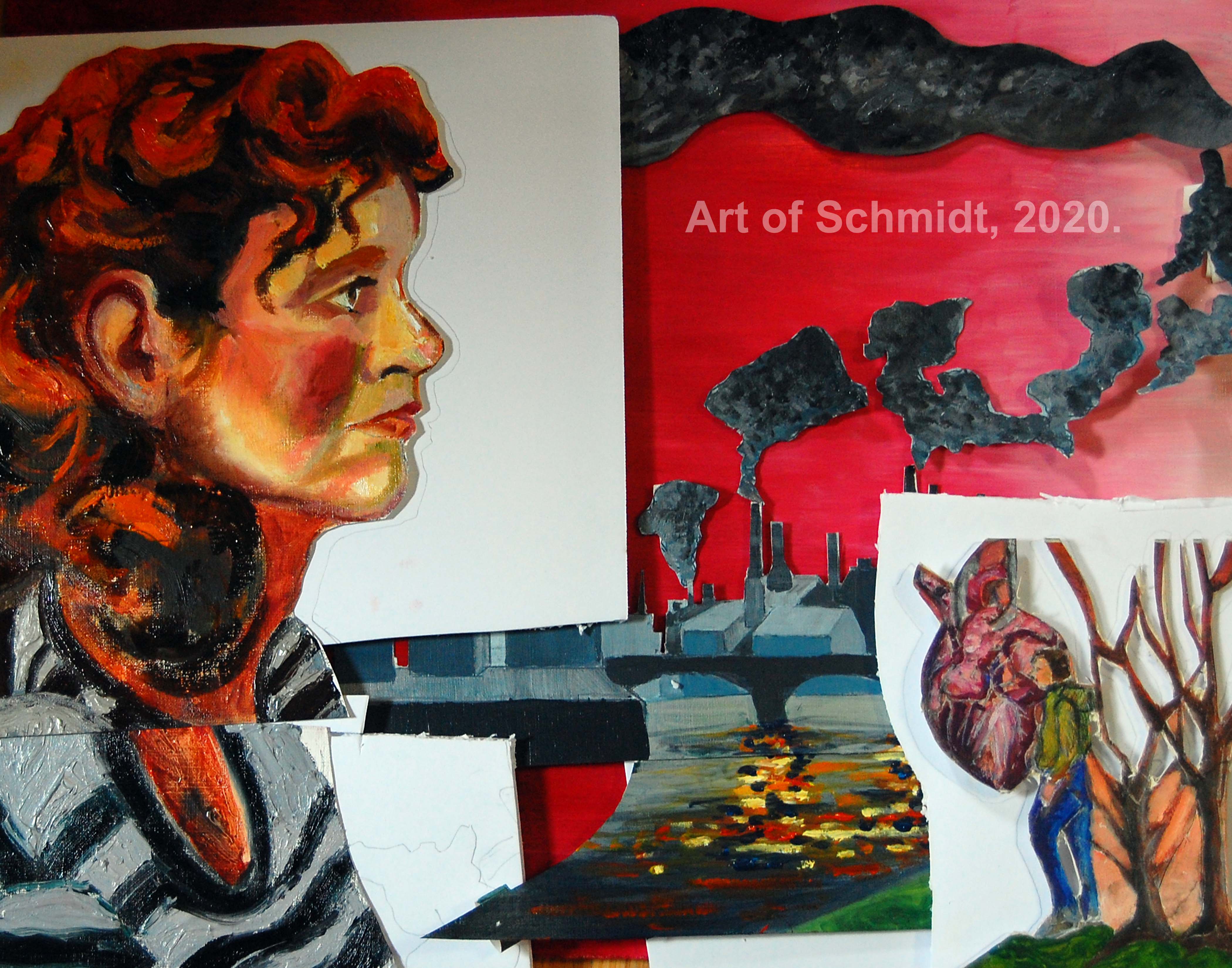 The World painting, flat